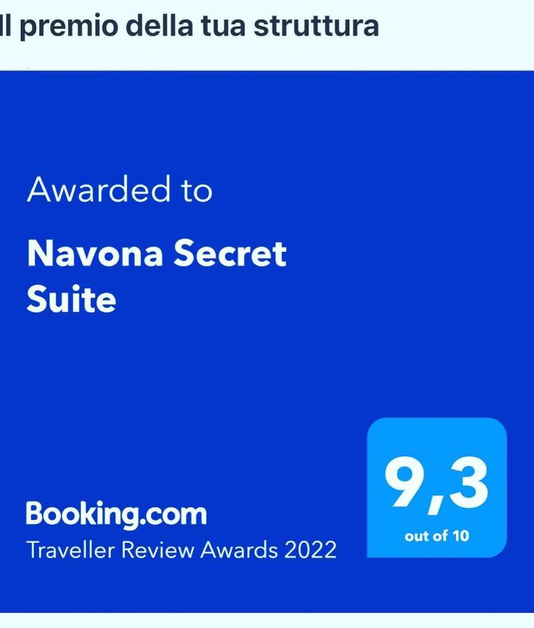 Navona Secret Suite Roma Eksteriør bilde